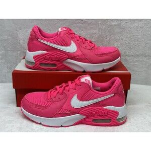 Nike Air Max Excee Hyper Pink White Sneakers Womens Size 6 Running Shoes